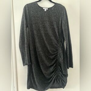 EUC gray sweater dress